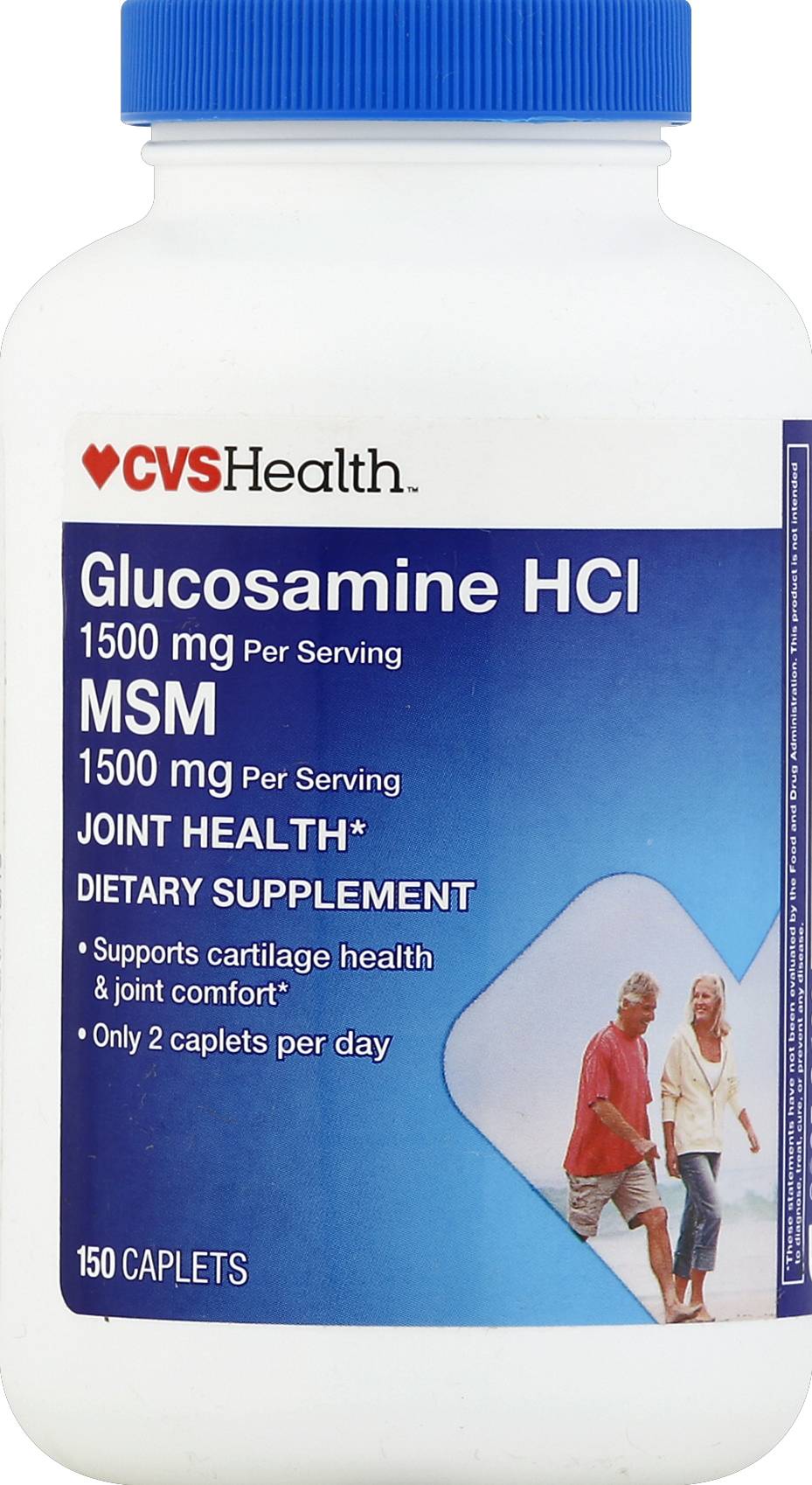 CVS Health Glucosamine Hcl/Msm (1500 mg, 150 ct)