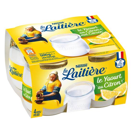 La Laitière - Yaourt au citron (4 pièces)