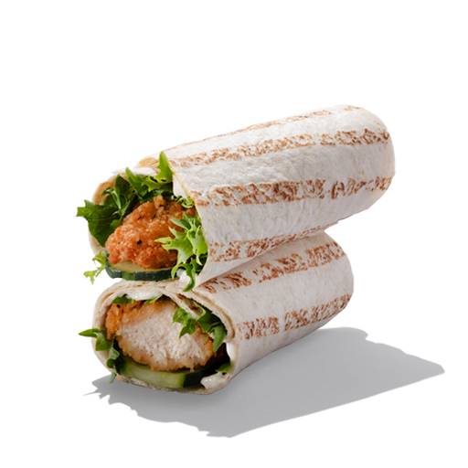 Mayo Chicken Wrap