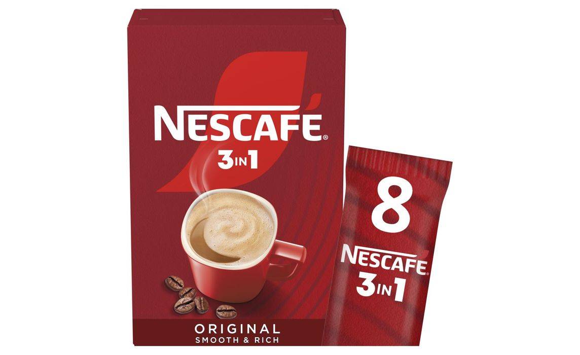 Nescafe 3 In 1 Original 8 X 16g (407552)