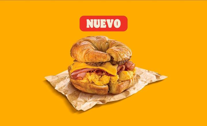 Croissan'wich Huevo y Jamón