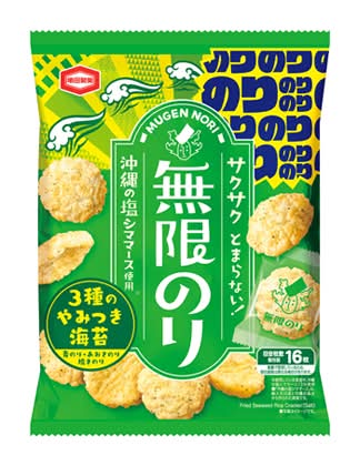 406341：亀田製菓 無限のり 73G / Kameda’s Mugen Nori, a Savoy Seaweed Snack From Japan, 73G