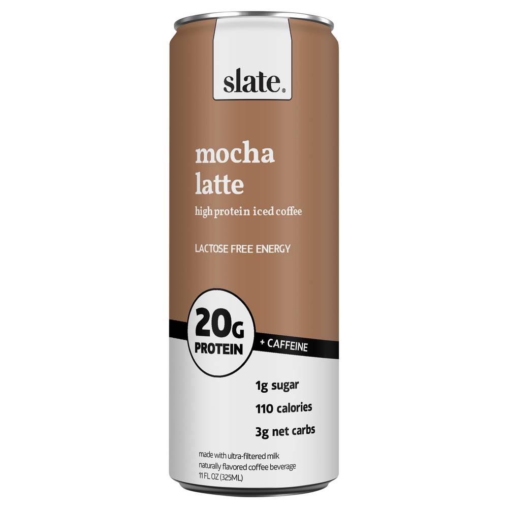 Slate Mocha Latte Filtered Milk Coffee (11.5 fl oz)