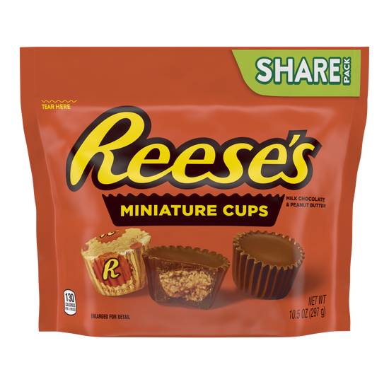 Reese's Peanut Butter Cups Miniatures, Bag, 10.5 oz