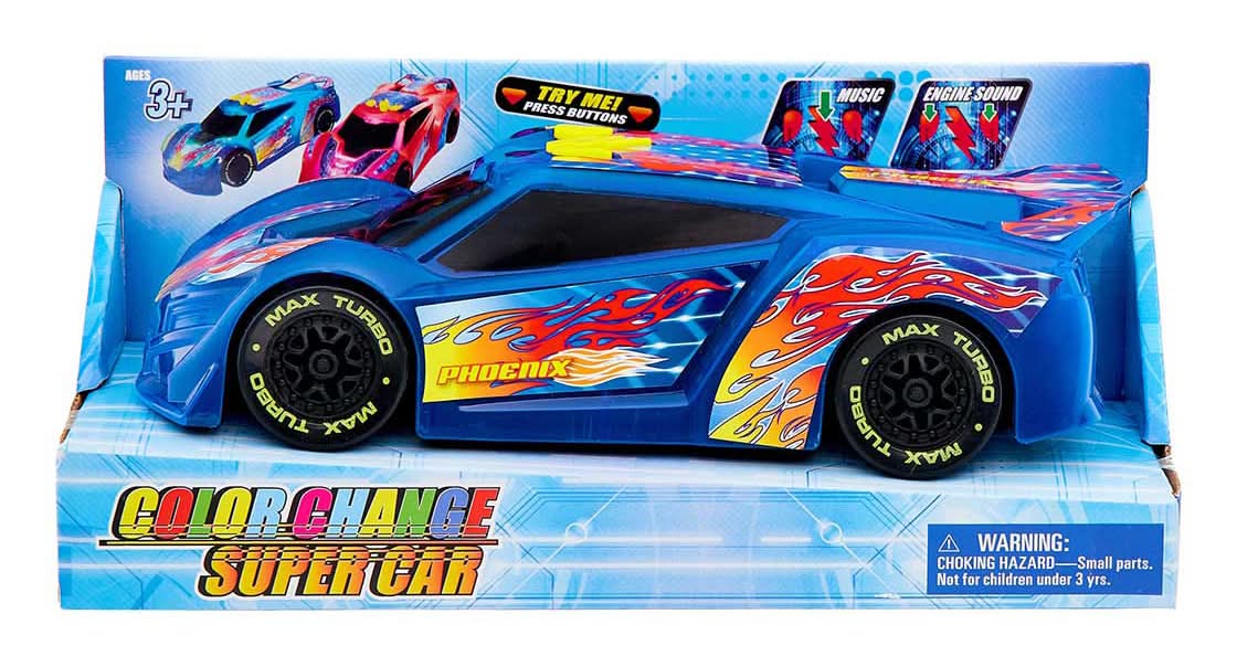Color Change Super Car Toy Thunder Racer 3+ Years