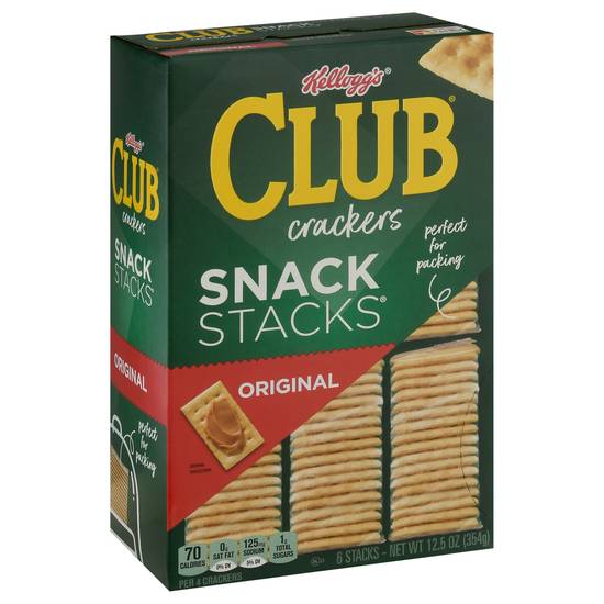 Kellogg's Club Snack Stacks Original Crackers (6 ct)