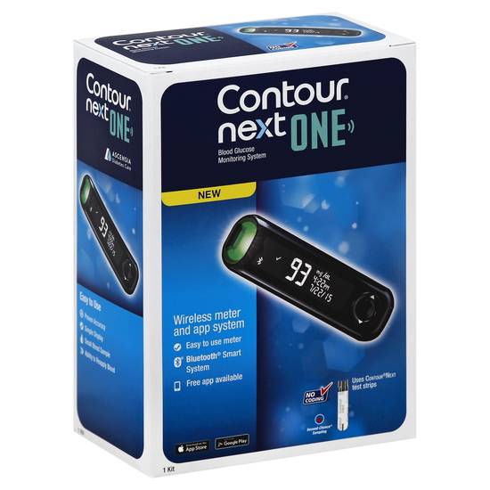 Contour Next One Blood Glucose Monitoring System (1 kit)