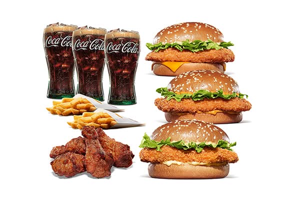 チキン三銃士セット / Chicken Musketeers Set