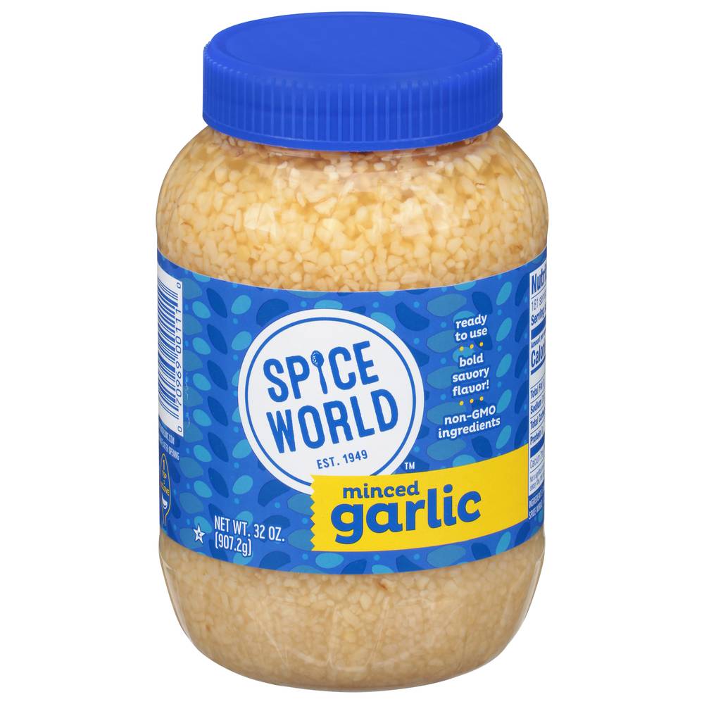 Spice World Minced Garlic