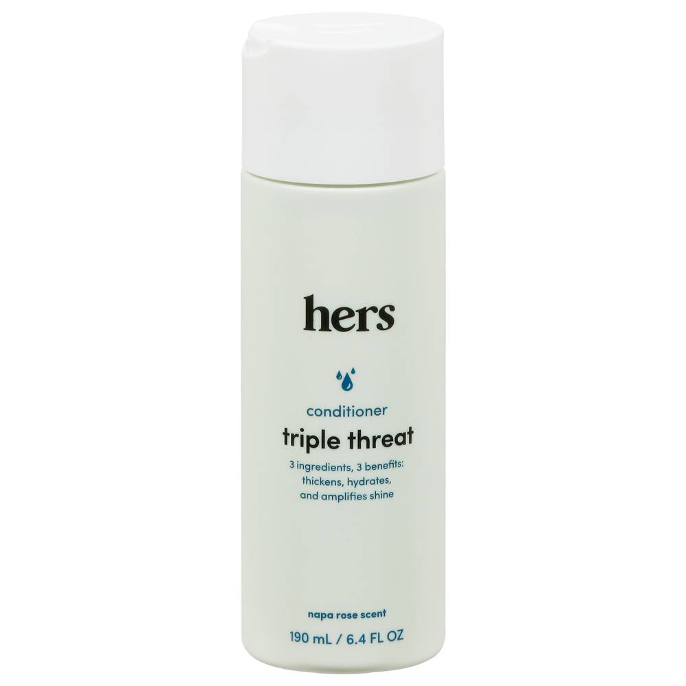 Hers Triple Threat Napa Rose Scent Conditioner