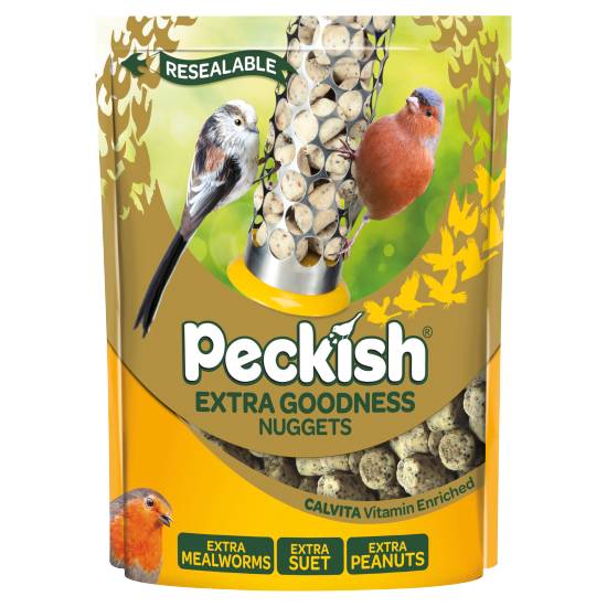 Peckish Extra Goodness Nuggets Seed & Mealworm (1kg)