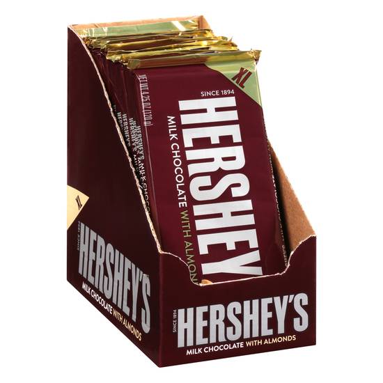 Hershey's Milk Chocolate With Almonds (12ct)