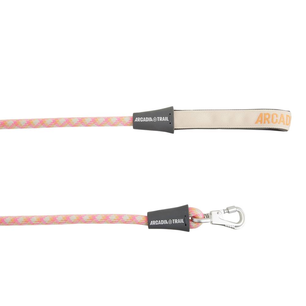 Arcadia Trail Rope Dog Leash (pink-orange)