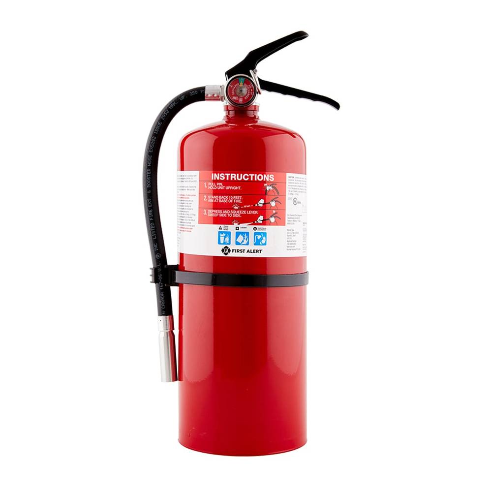 First Alert 4-A:60-B:C Commercial/Residential Rechargeable Fire Extinguisher | PRO10