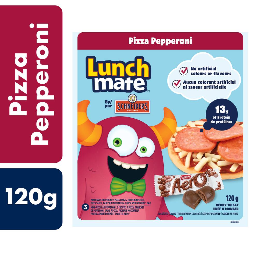 Schneiders Lunchmate Pepperoni Pizza Kit