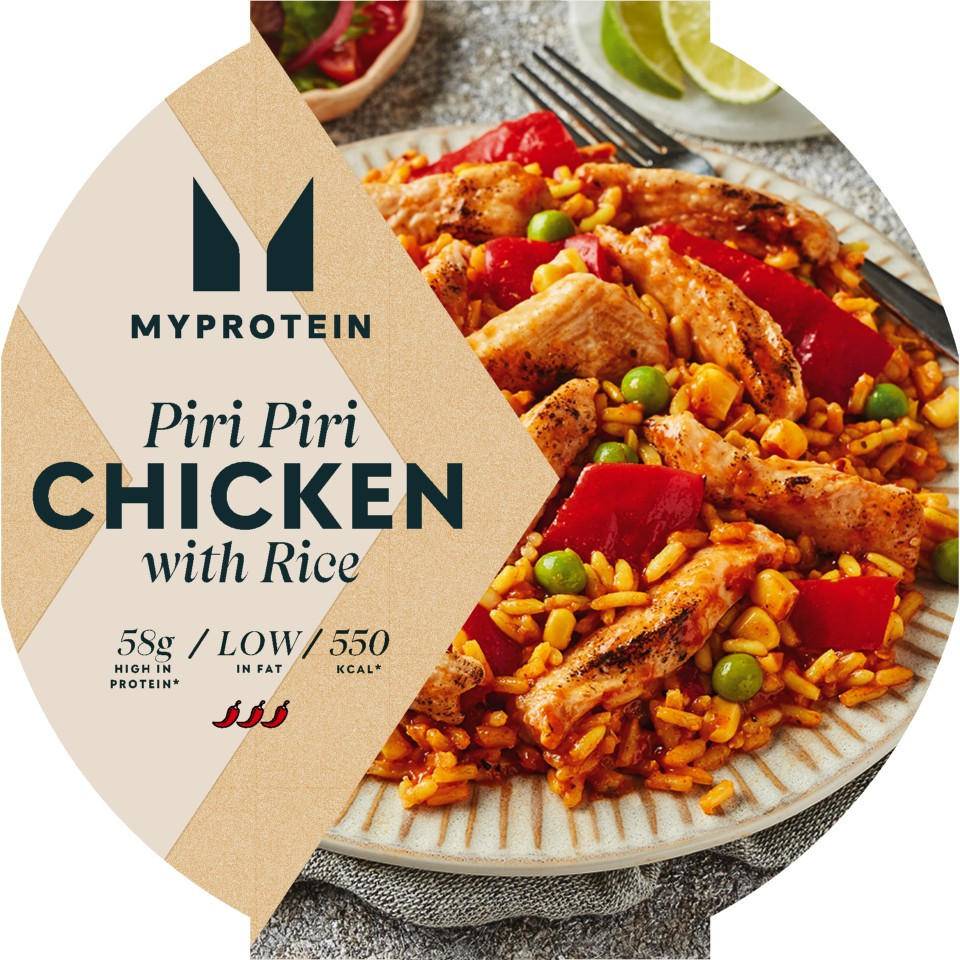 Myprotein Piri Piri Chicken With Rice
