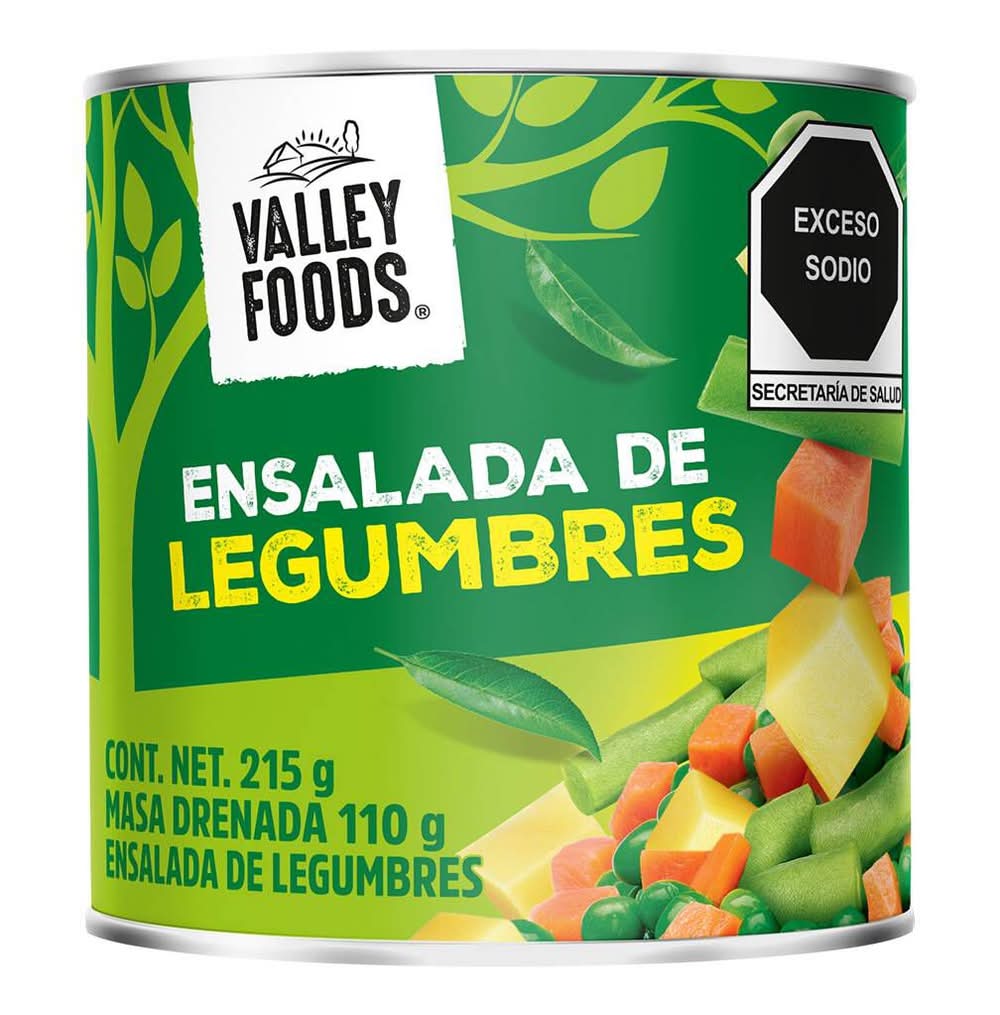 Valley Foods · Ensalada de legumbres (215 g)