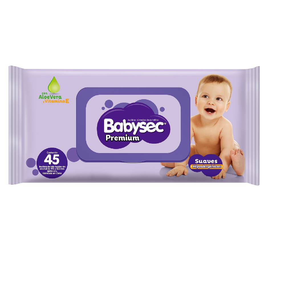 Babysec toalla húmeda premium (1 u)