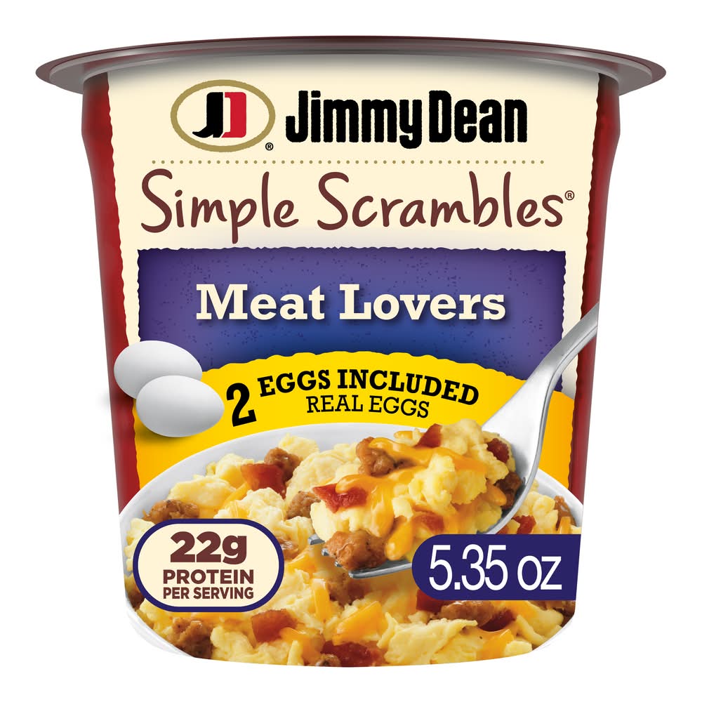 Jimmy Dean Simple Scrambles Meat Lovers (5.35 g)