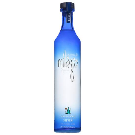 El Milagro Silver Tequila Liquor (375 ml)