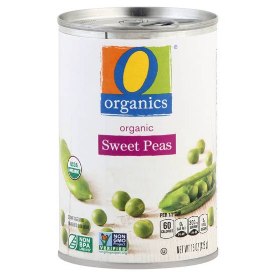 O Organics Organic Peas Sweet (15 oz)