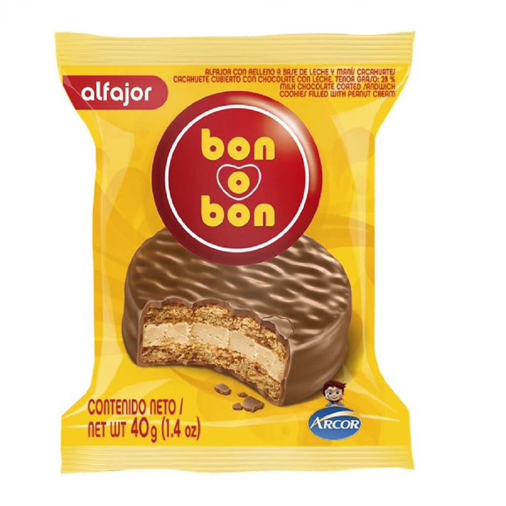 Arcor · Alfajor bon o bon (40 g)