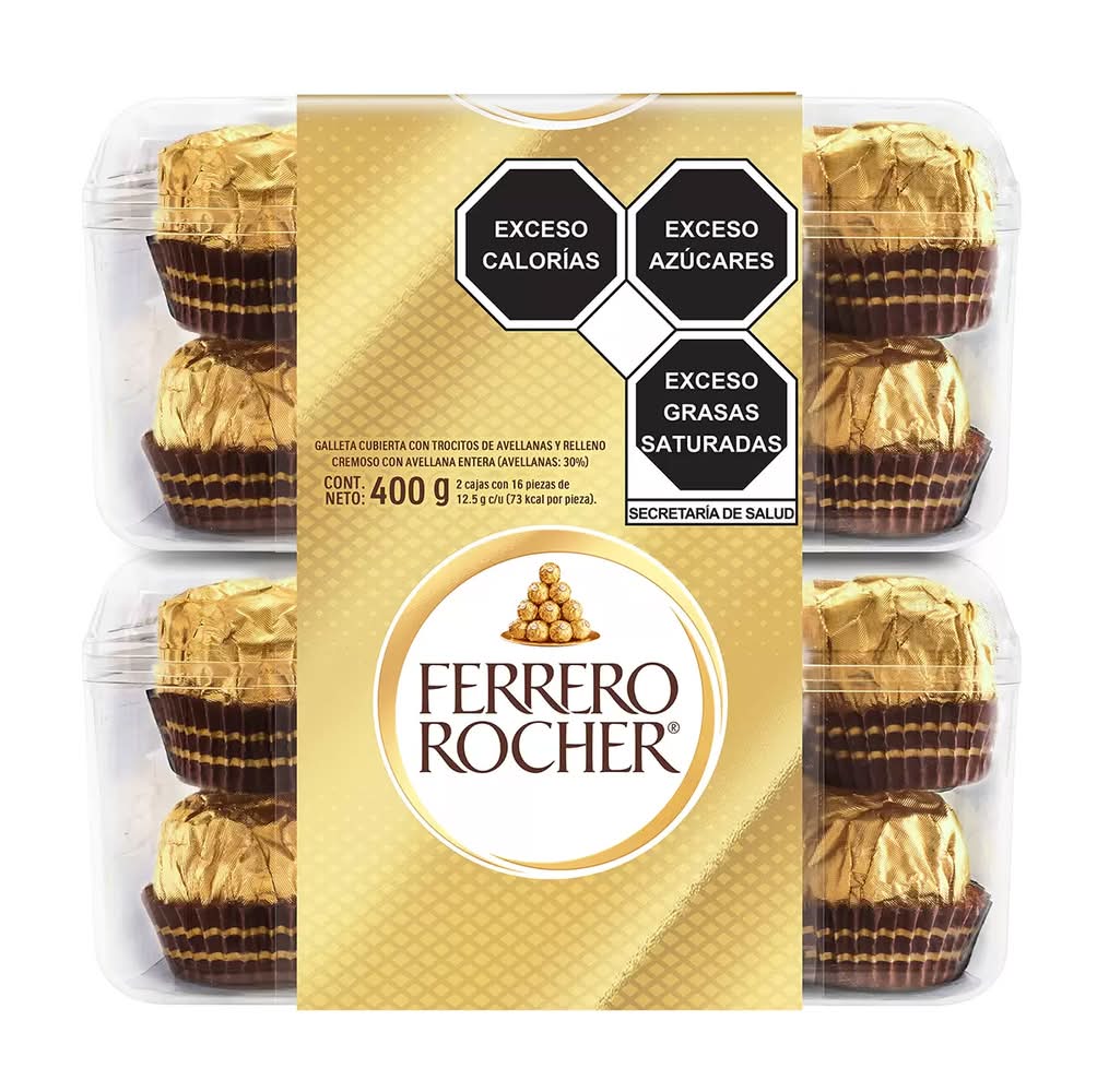 Ferrero Rocher · Chocolate con avellana (2 x 200 g)