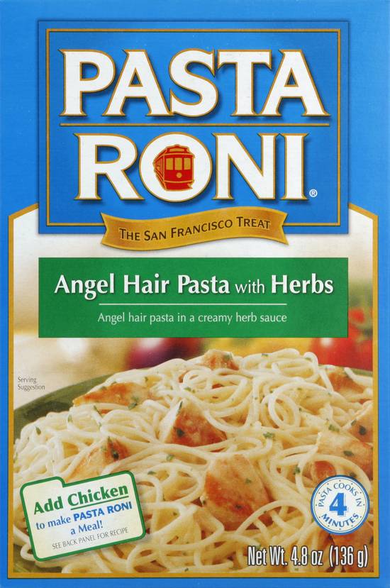Pasta Roni Angel Hair Pasta With Herbs