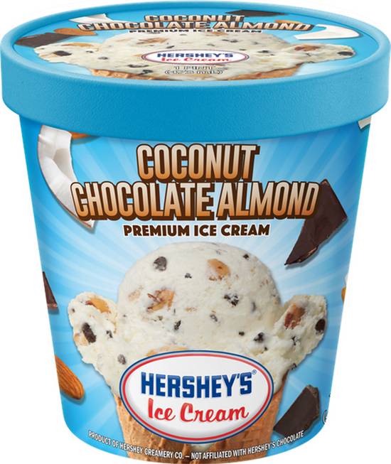 Hershey's Coconut Chocolate Almond Ice Cream
