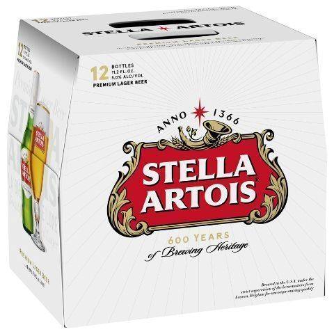 Stella Artois 12 Pack 11.2oz Bottle