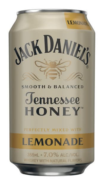 Jack Daniel's Tennesse Honey & Lemonade Whiskey (4 x 12 oz)
