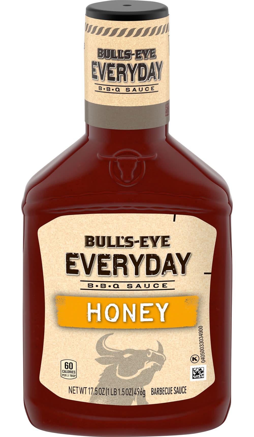 Bull's-Eye Everyday Bbq Sauce, Honey (17.5 oz)
