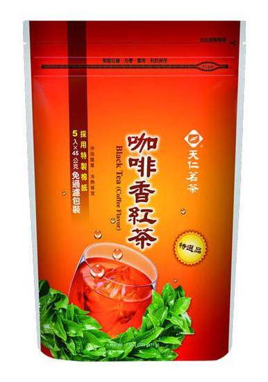 天仁茗茶咖啡香紅茶45g*5入