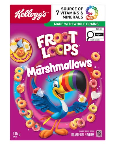 Froot Loops Marshmallow Breakfast Cereal (315 g)