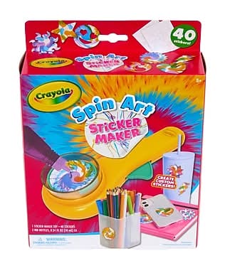 Crayola Spin Art Sticker Maker (74-7656)