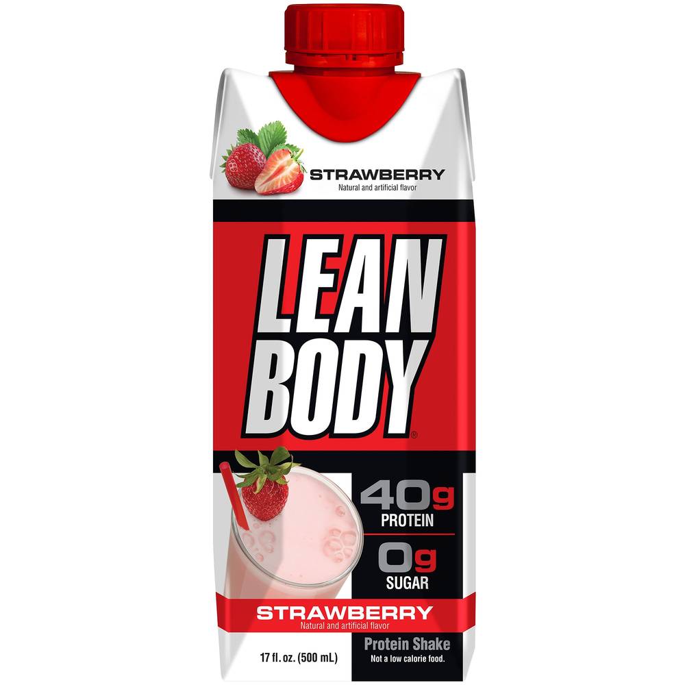 Lean Body Protein Shake (17 fl oz) (strawberry)