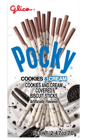 Pocky® Cookies & Cream Covered Biscuit Sticks 2.47oz