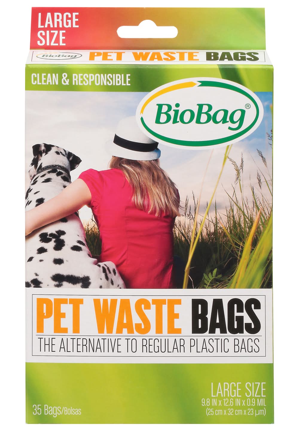 BioBag Large Size Pet Waste Bags 35 Each (35 ct)
