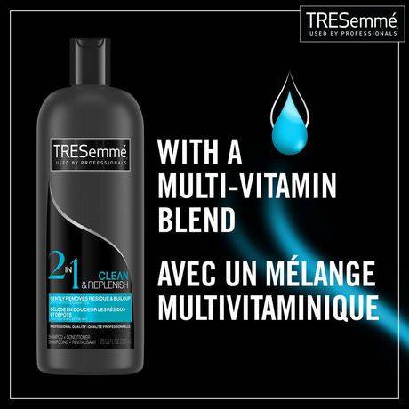 TRESemmé Cleanse & Replenish 2-in-1 Shampoo and Conditioner 828ml (828 ml)