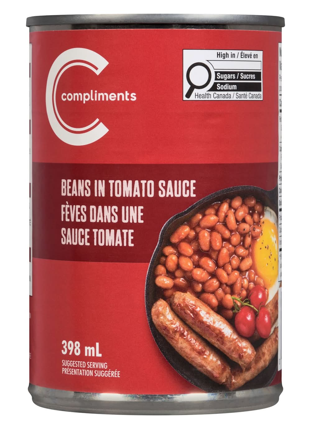 Compliments Beans in Tomato Sauce (398 ml)