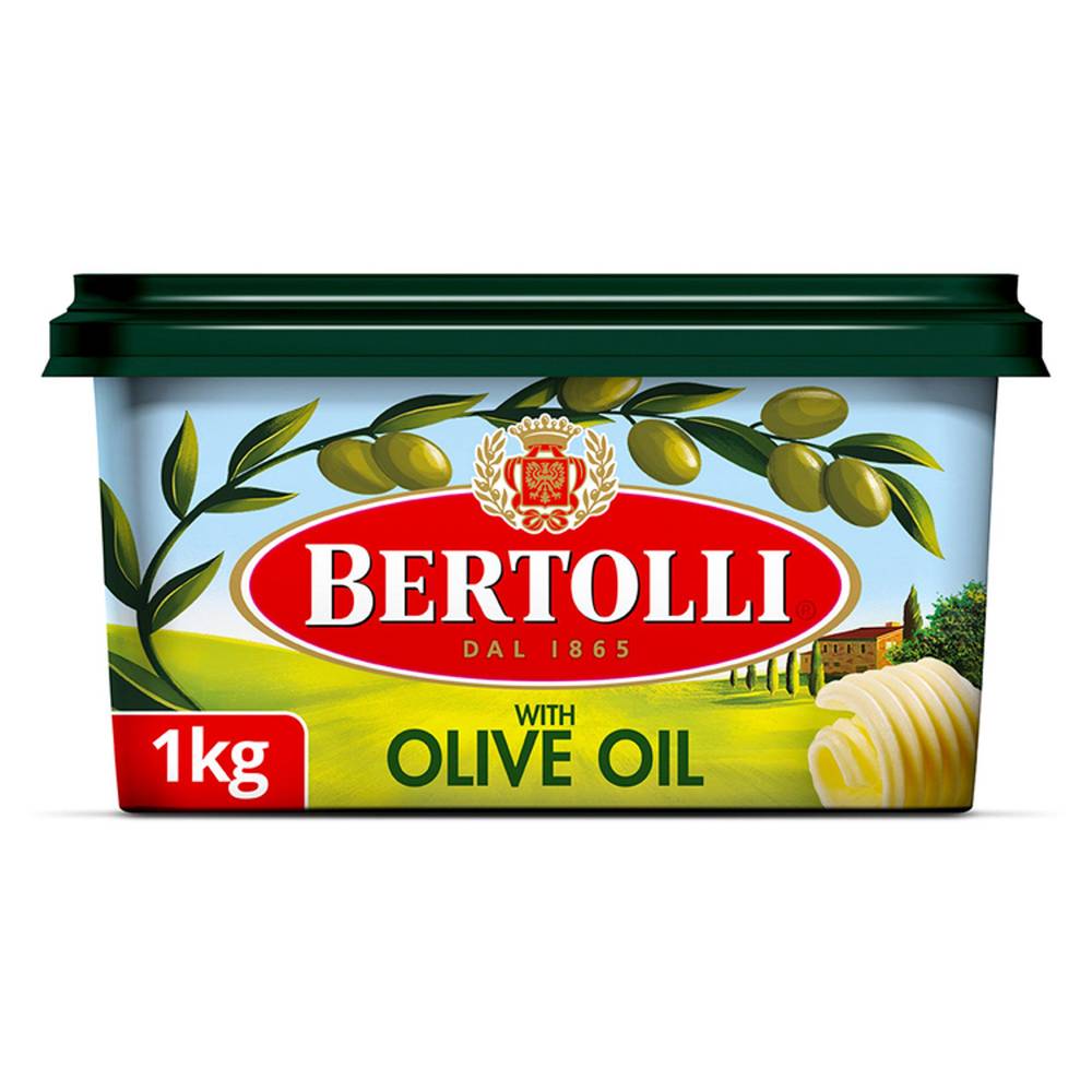 Bertolli Olivio Spreadable Butter With Olive Oil (1kg)