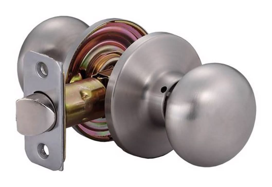 ACE Colonial Knob Satin Nickel Passage Lockset 1-3/4 In.