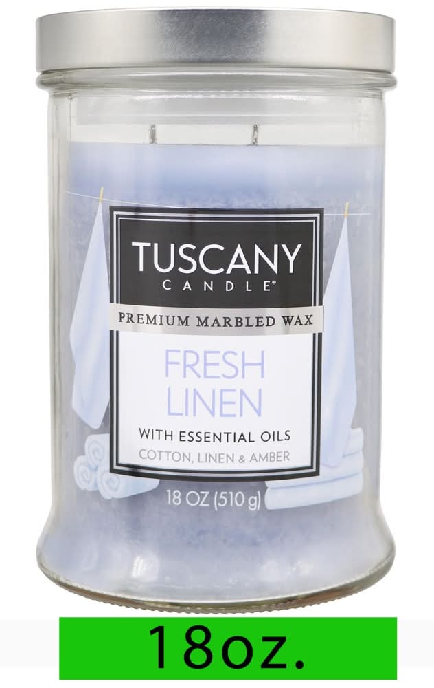 Tuscany Candle® Scented Jar Candle - Fresh Linen