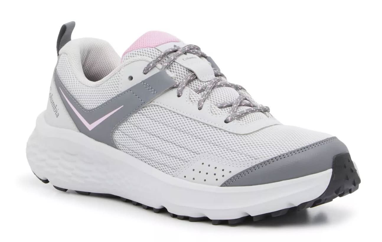 Columbia Vertisol Hiking Shoe - Women's (Grey Ice/Cosmos Pink Medium - 7)