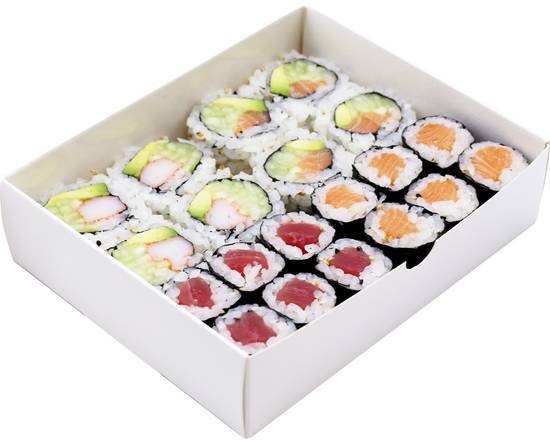 Maki Box (served with miso soup)