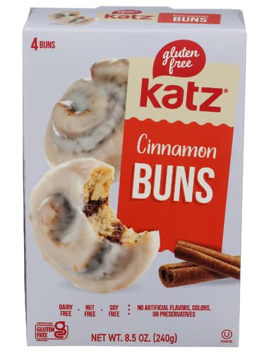 Katz Gluten Free Cinnamon Rolls