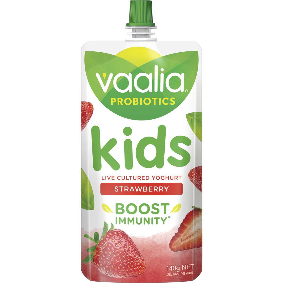 Vaalia Probiotics Kids Strawberry 140g