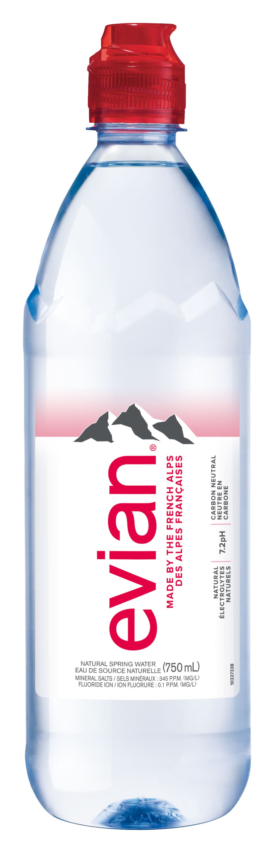 Evian Natural Spring Water (750 ml)
