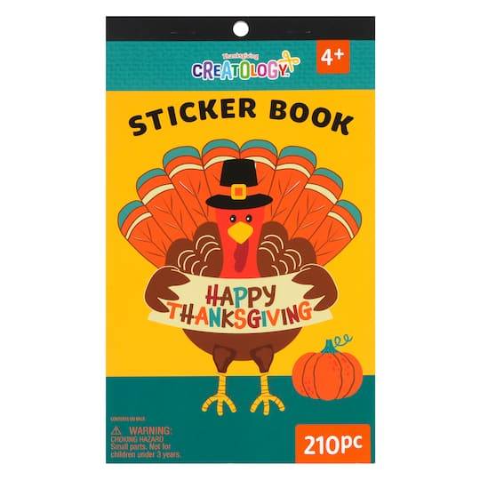 Thanksgiving Turkey Sticker Book By Creatology