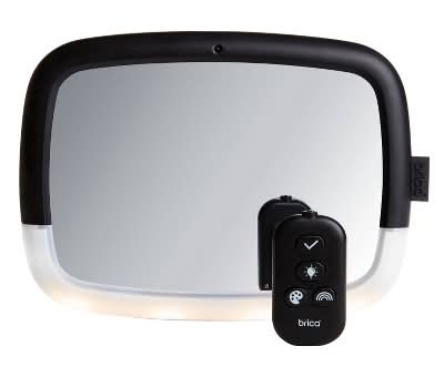 Munchkin Brica Night Light Baby in Sight Pivot Car Mirror